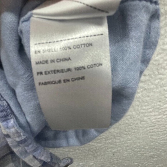 UNTUCKit Blue and Gray Plaid Casual Button Down Shirt - Picture 6 of 10